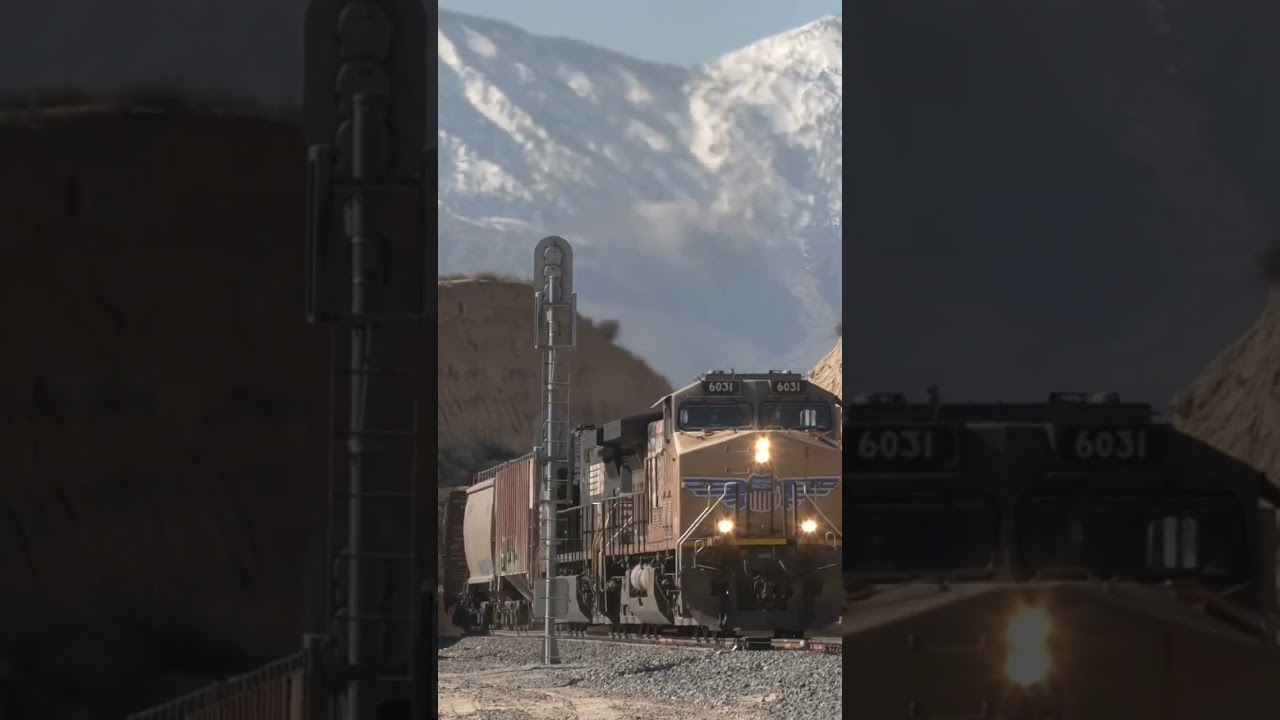 Eb union pacific enters Cajon summit ￼