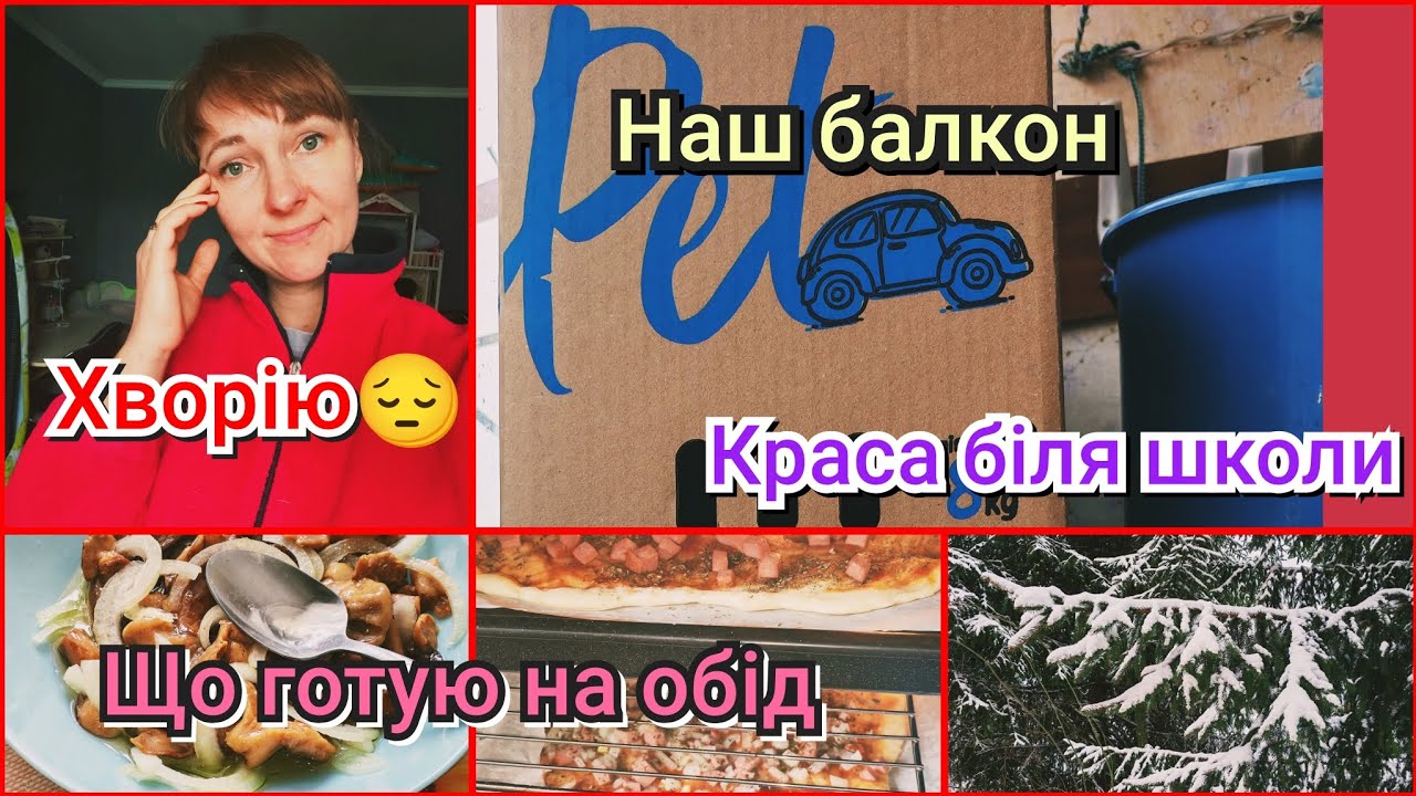 Провела Настю до школи🌲❄️//Готую смачний обід🥘🍕//Хто ще не підписався, приєднуйтесь @Shara-Olena 🤗🥰