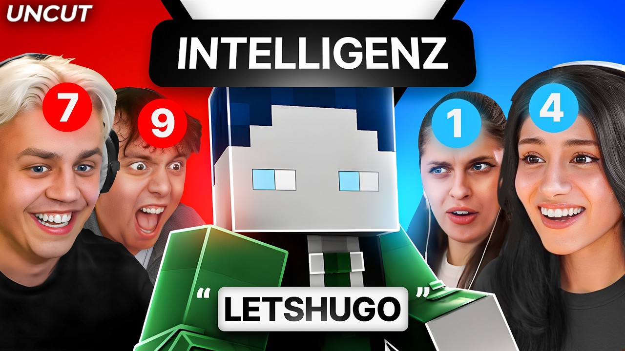 QUIZ OLYMPIADE 😱 mit Papaplatte, BastiGHG, Mahluna, Krokoboss, Mienah & Timit