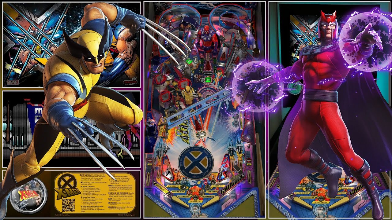 X-Men LE (Stern 2012) VPW Mod: Visual Pinball X (VPX)