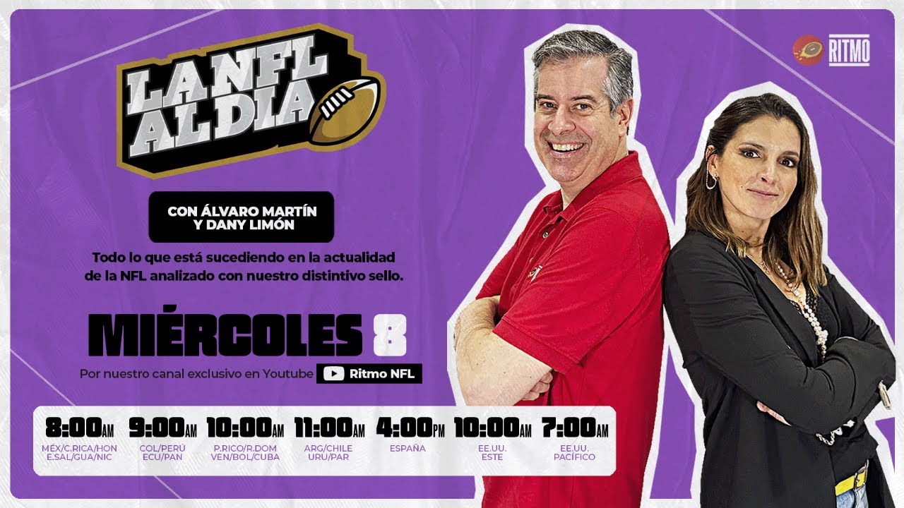 LA NFL AL DÍA #26 🏈 | ÁLVARO MARTÍN & DANY LIMÓN| MIÉ 8.OCT.25