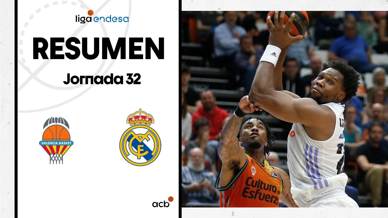 Valencia Basket - Real Madrid (68-79) RESUMEN | Liga Endesa 2022-23