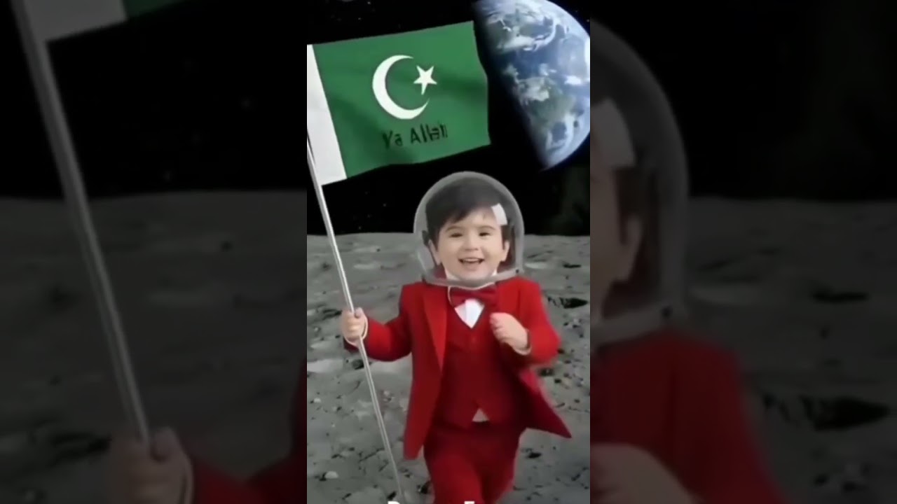 little baby reached moon