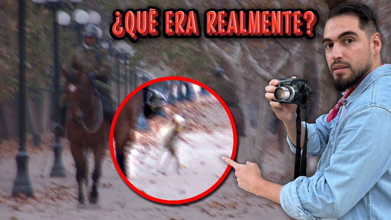 👽 INVESTIGU&Eacute; el ALIEN del PARQUE FORESTAL 🛸 la VERDADERA HISTORIA 📷