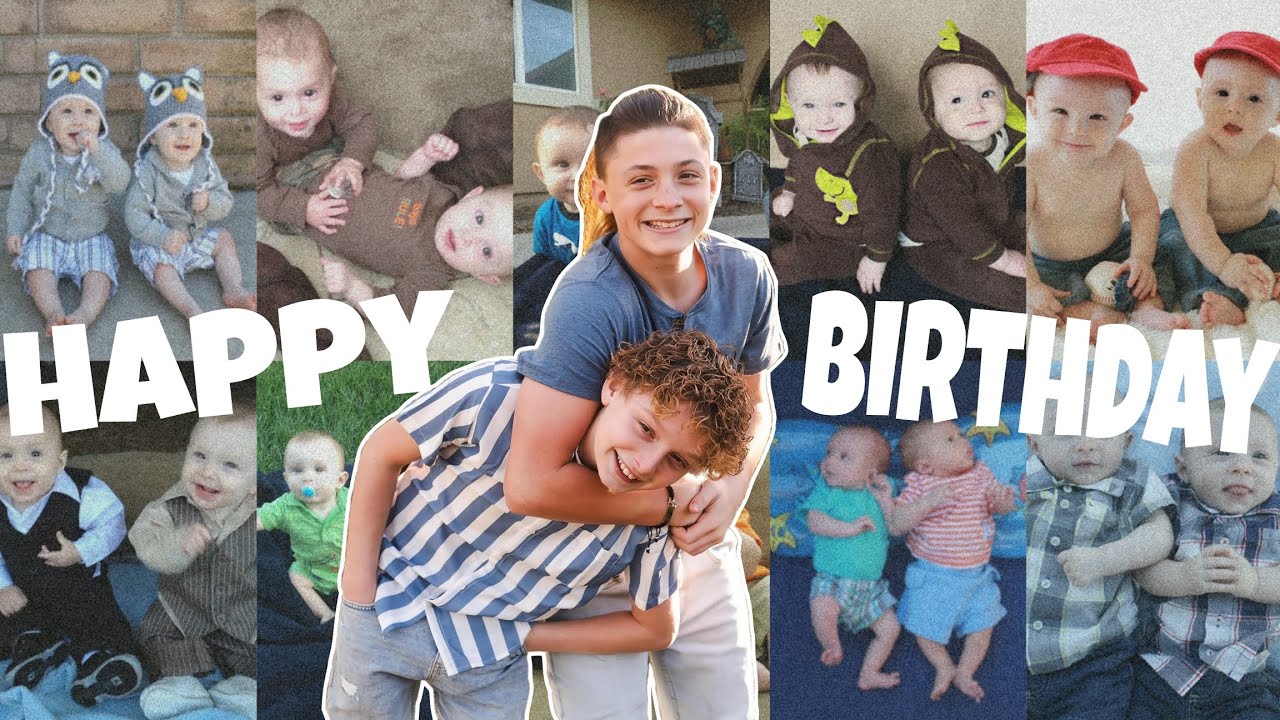 HAPPY 13TH BIRTHDAY KYSON & KADEN
