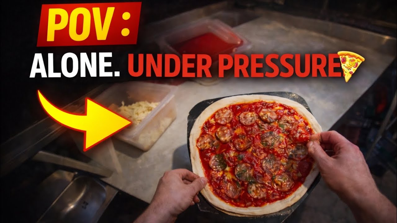 POV Pizza Making for 20 Minutes | No Talking
