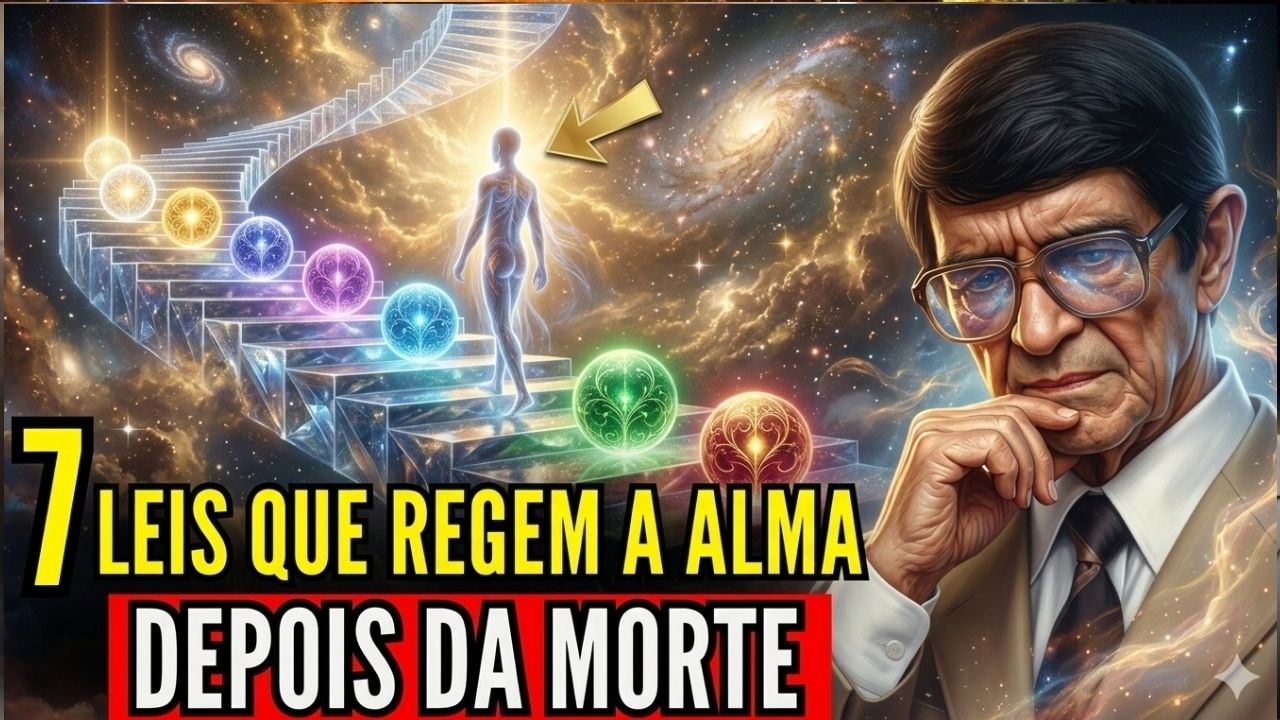 As 7 Leis Espirituais que Toda Alma Enfrenta Após a Morte | Chico Xavier Revela
