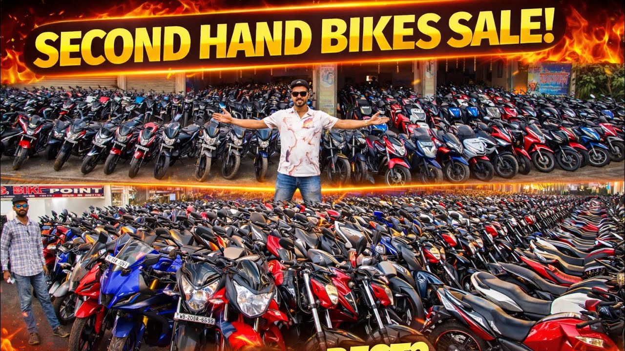 Cheapest Second Hand Bike near Kolkata|Sports Collection 100+ Stock R15V3 V4 Royal Aerox only ₹20000