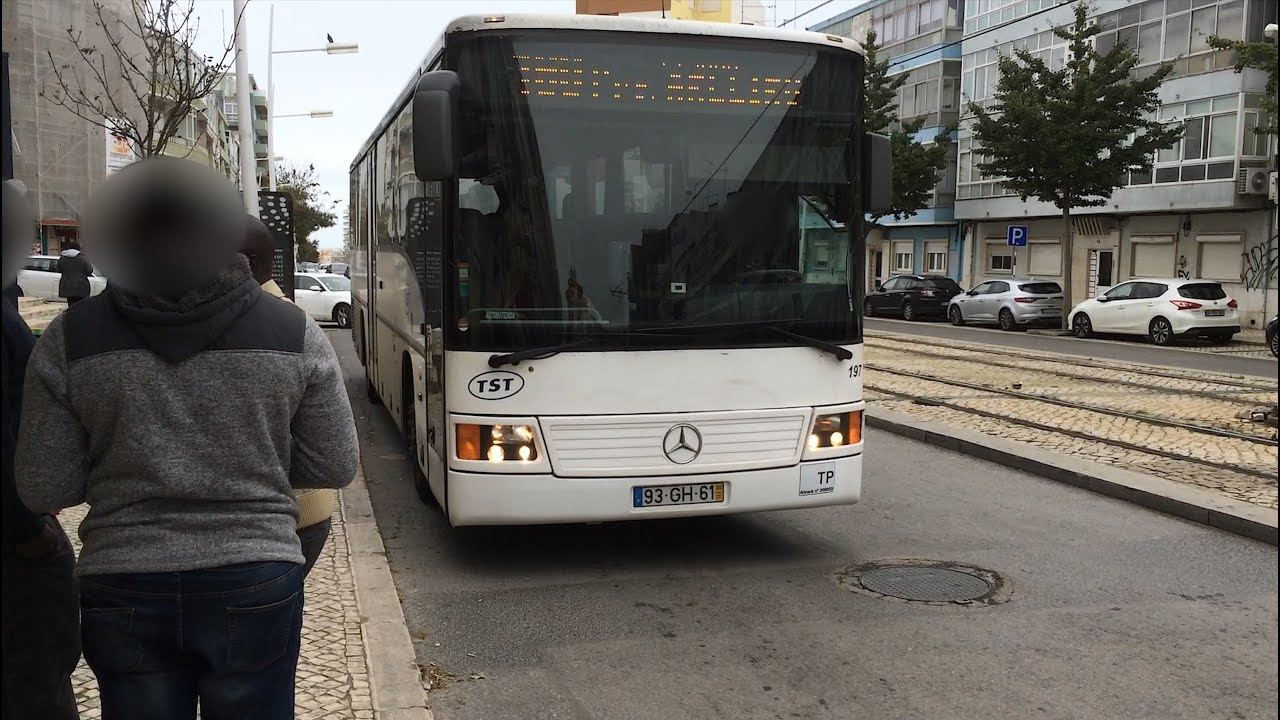 TST Transportes Sul Tejo - Mercedes-Benz O550 Integro Evobus - Bus 197 - Carreira/Line 160 [1440p]