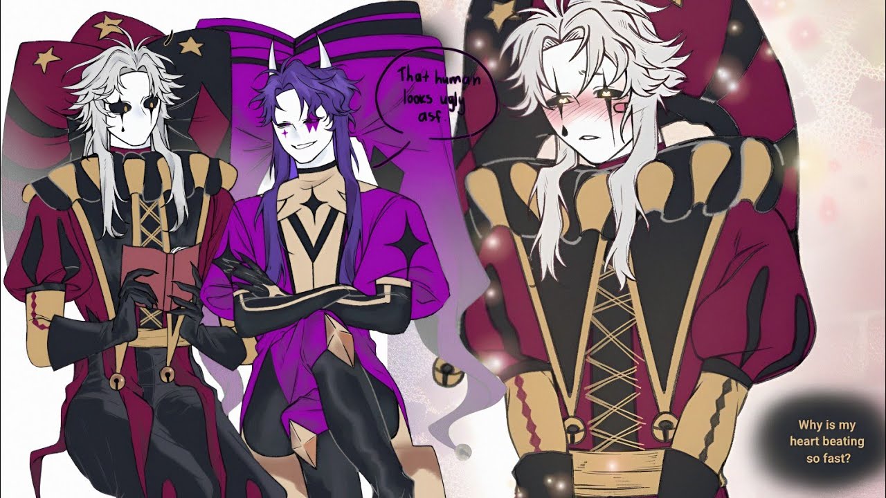 Pierrot Falls For MC!😳❤️The Freak Circus Comic Dub🎪