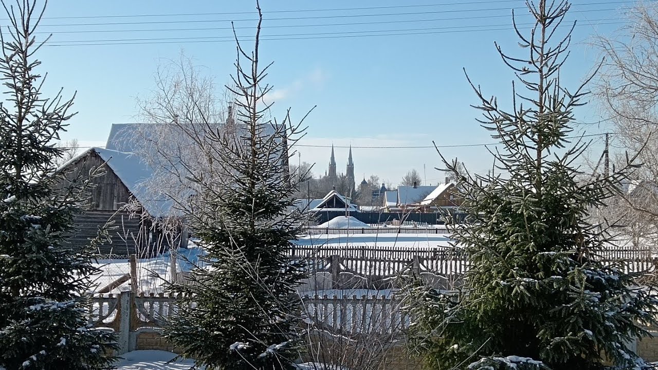 🏕️✌️❄️БЕЛАРУСКАЯ ДЕРЕВЕНЬКА. Житиё моё... Дорожные истории по дороге на Шиномонтажку