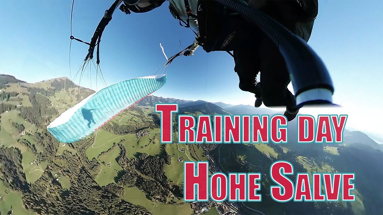 Cloud chasing and wing-over training - Paragliding Hohe Salve [4K60]
