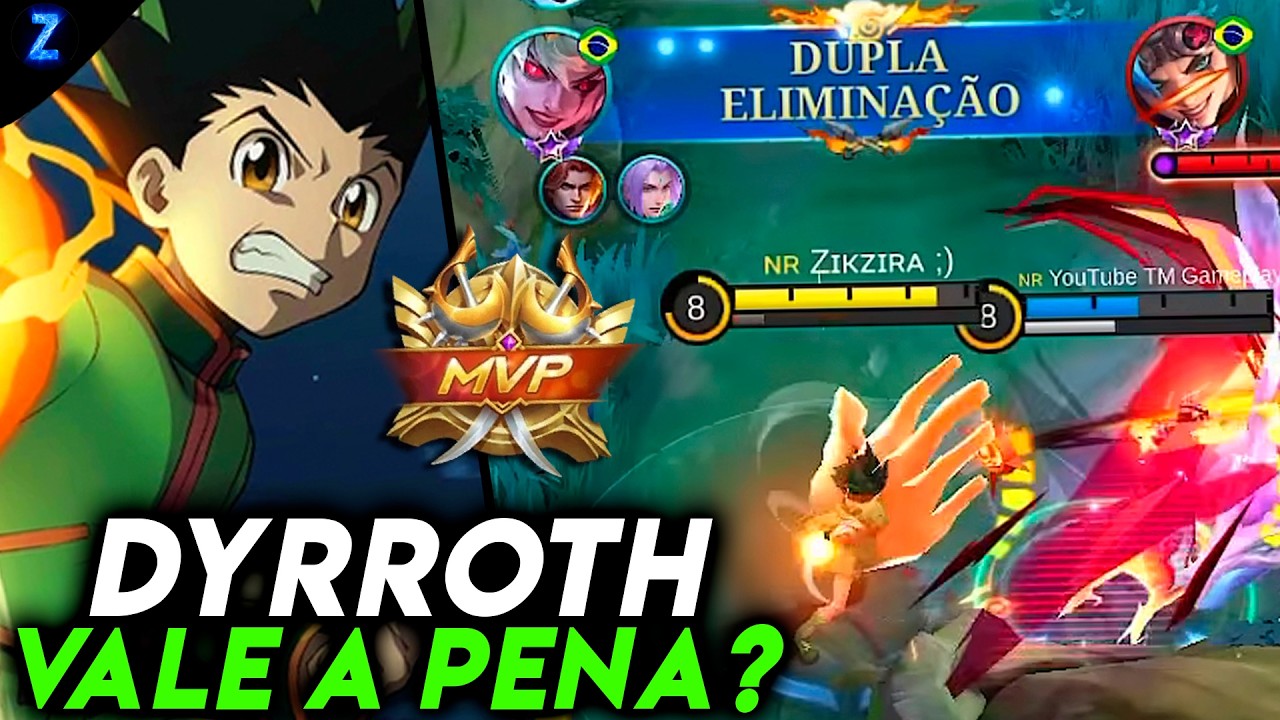 O GON ESTÁ FORTE NO META ATUAL!! - DYRROTH GAMEPLAY | Mobile Legends