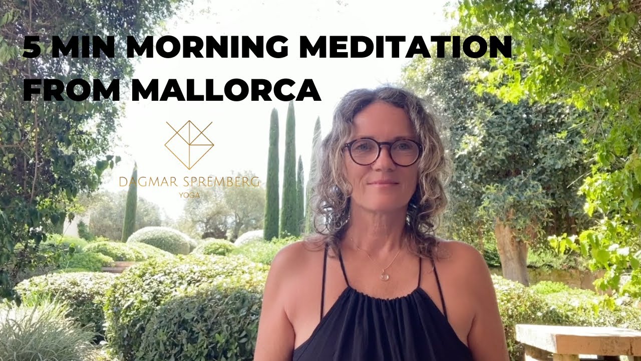 5-Minute Guided Meditation in Nature | Find Stillness with Dagmar in Mallorca