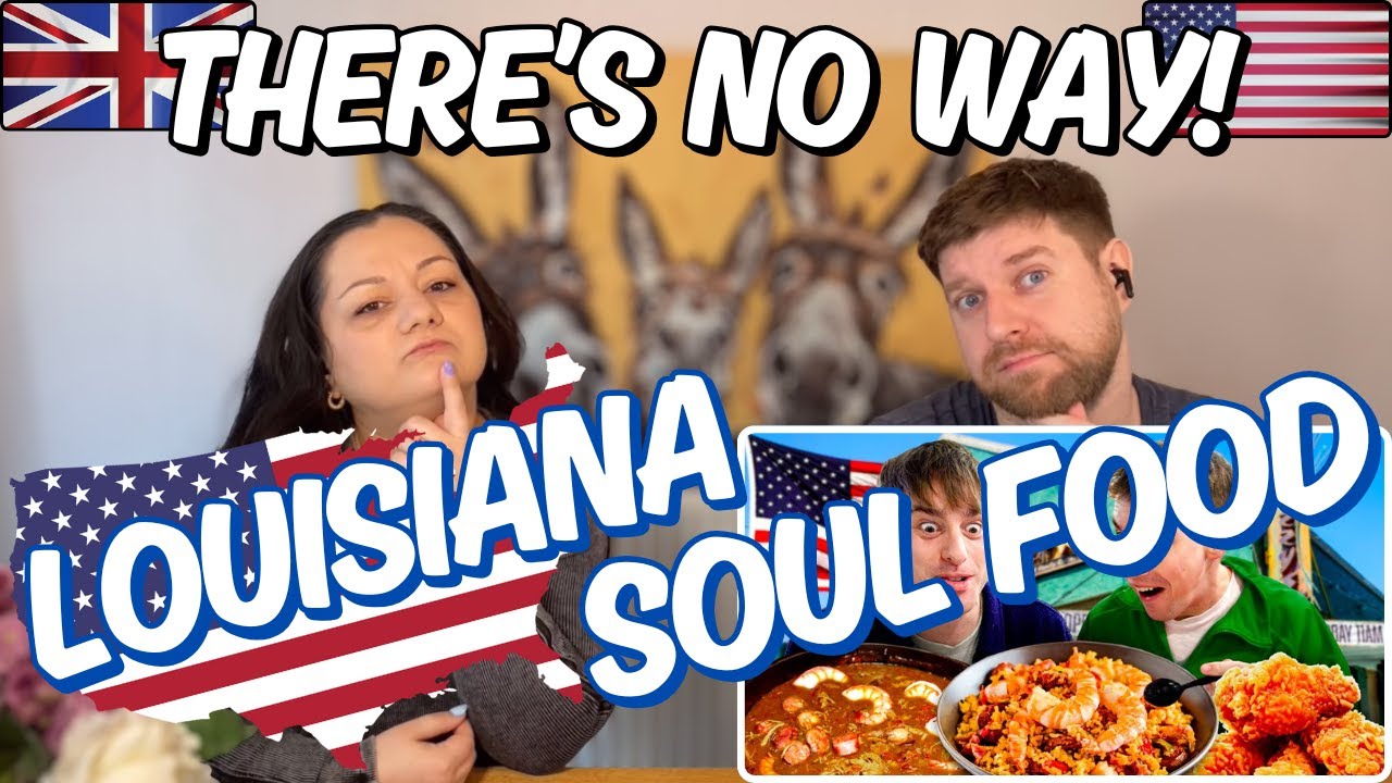BRITS REACT to Louisiana Soul Food by JOLLY 🇺🇸