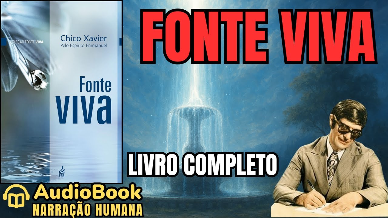 Audiobook: FONTE VIVA (1956) | LIVRO COMPLETO | Chico Xavier | Emmanuel
