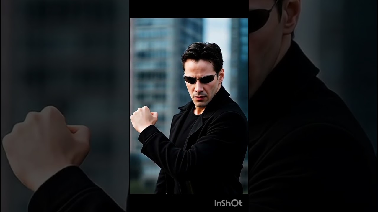 The Matrix Reimagined with AI | Neo vs Smith Showdown | #hollywood #keanureeves
