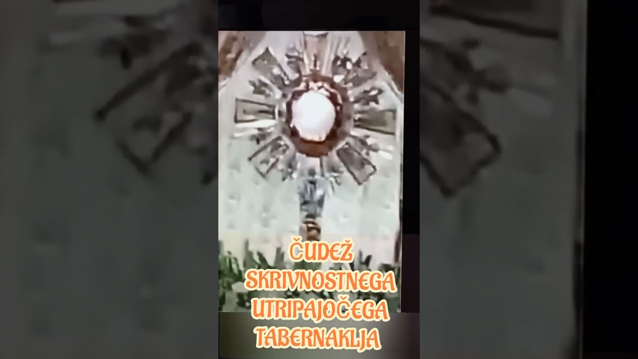 ČUDEŽ-UTRIPAJOČE NAJSVETEJ&Scaron;E ,  ITALIJA 19. 7.2022