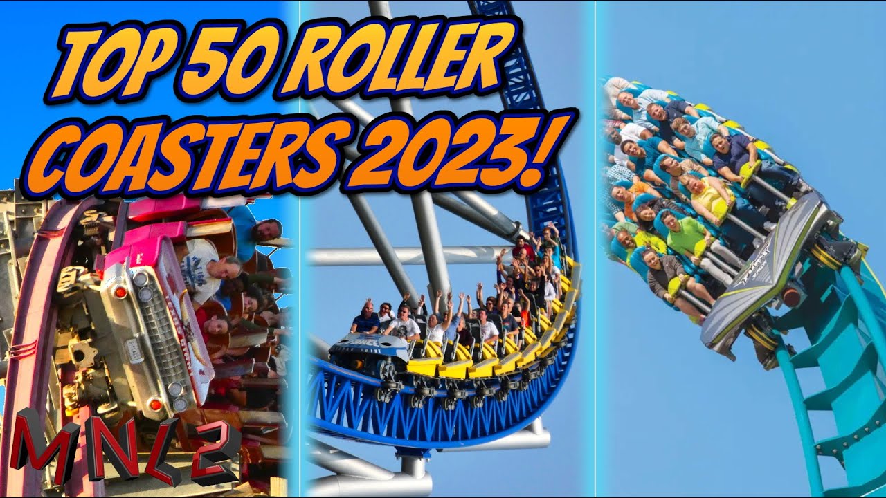 Top 50 Roller Coasters I've Ridden! (Fall 2023)