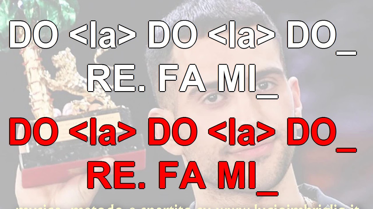 Soldi - karaoke notazionale