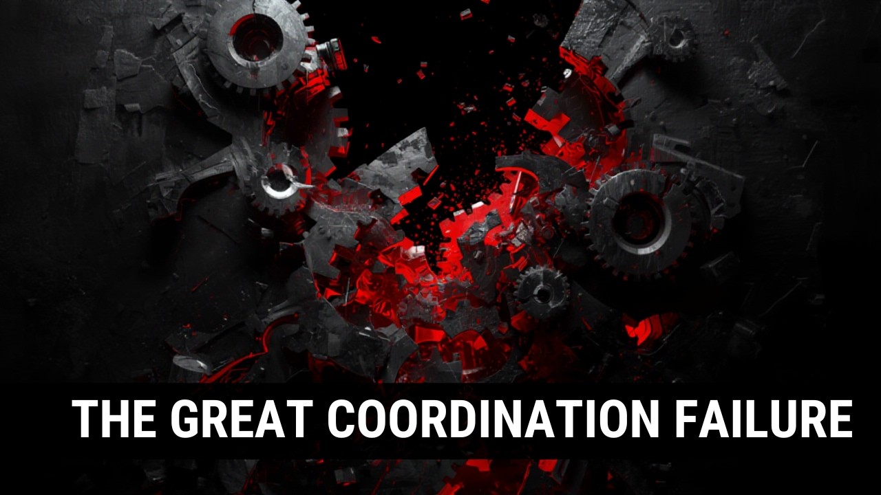 The Great Coordination Failure — Why Civilization Is Hitting Its Entropy Limits