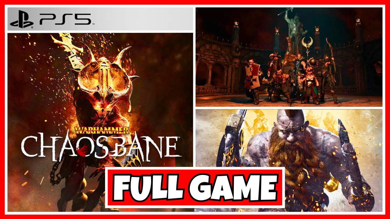 Warhammer: Chaosbane - FULL GAME / DLC - (No Commentary)