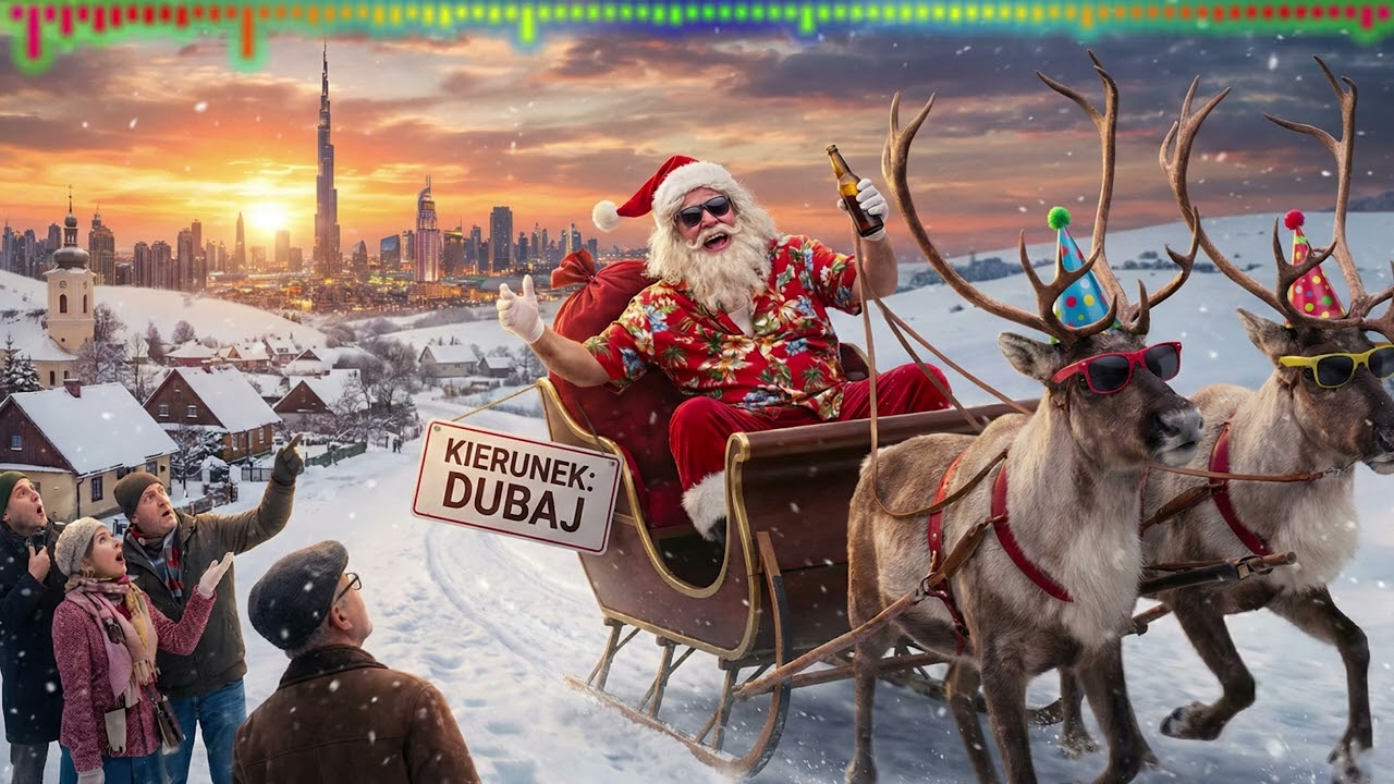 Mikołaj na Haju 🎅🔥 | Sanie do Dubaju 😂 | Świąteczna Parodia