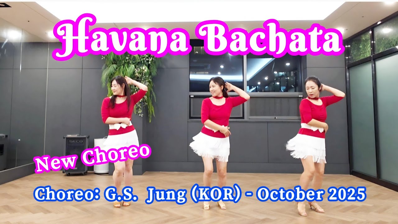Havana Bachata Linedance | Camila Cabello | Choreo: G.S. Jung (KOR) | #포항라인댄스 