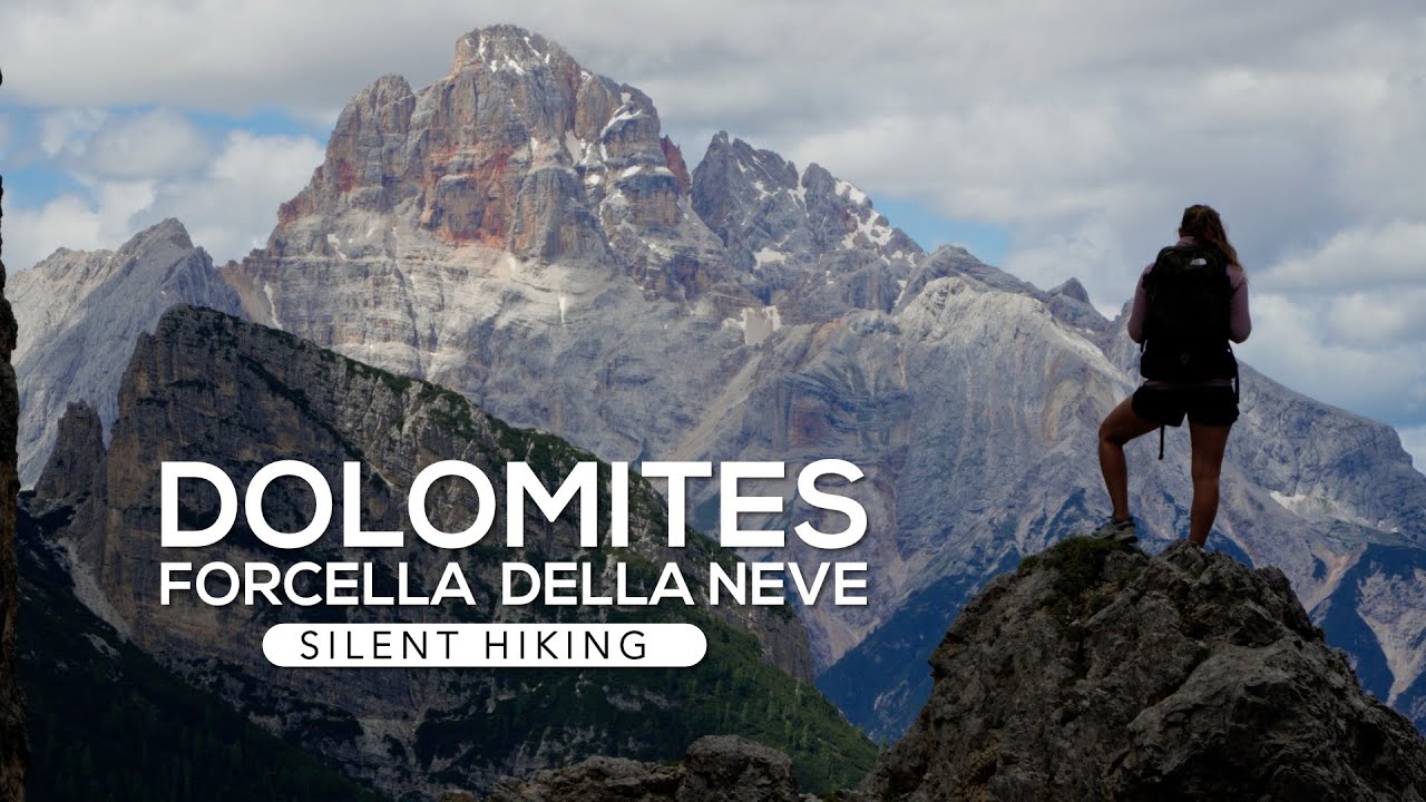 Forcella Della Neve Dolomites Silent Hiking