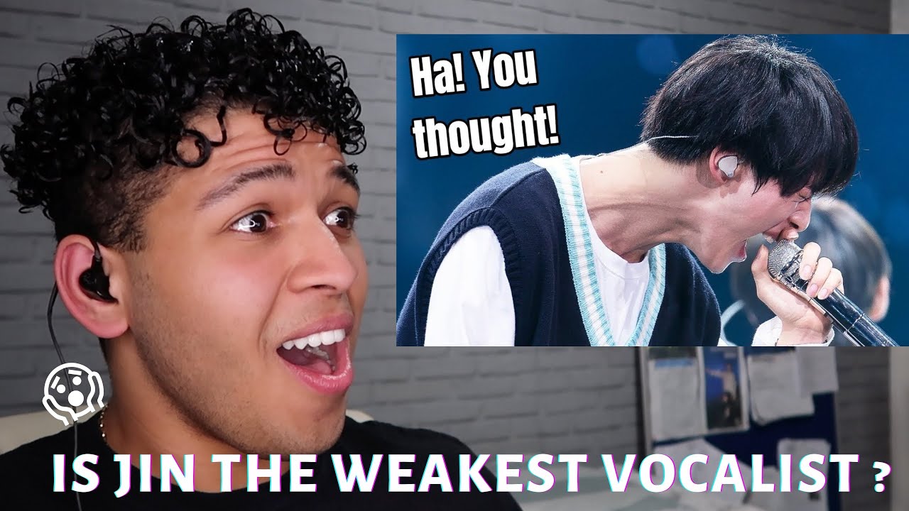 SINGER Reacts to 'BTS Jin Is The Weakest Vocalist' (OMG I CANT BREATHE)