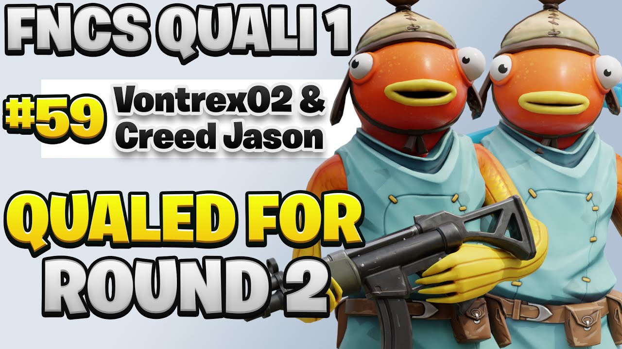 HOW WE QUALIFIED FOR FNCS ROUND 2 WITH HEALOFF 🐟🏆