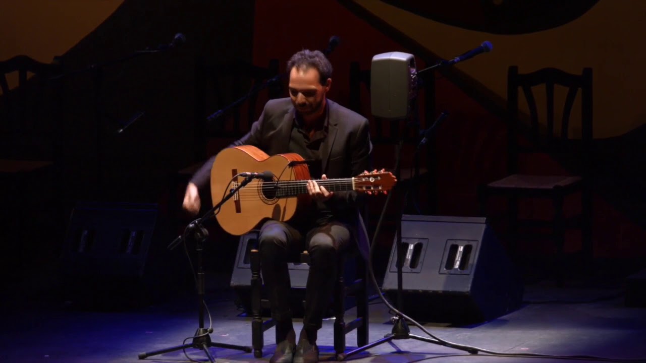 Israel Cerreduela -guitarra-   semifinal Cante de las Minas 2017