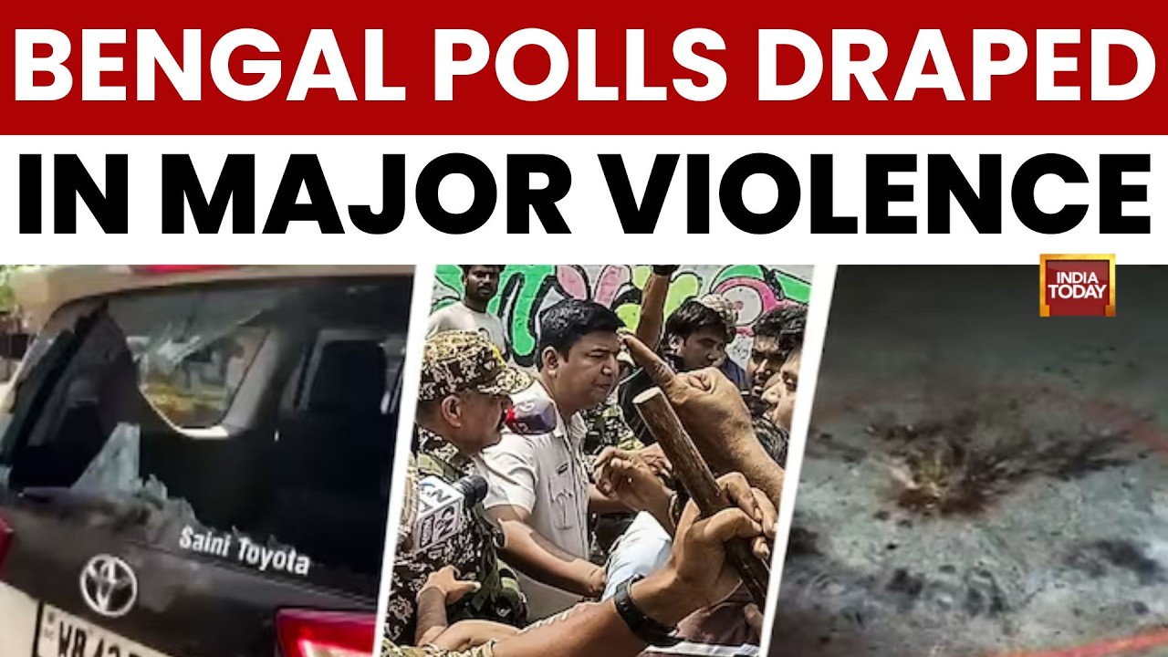 West Bengal Poll Violence: EVM Tampering Claims, Booth Jamming And Clashes Mar Second Phase
