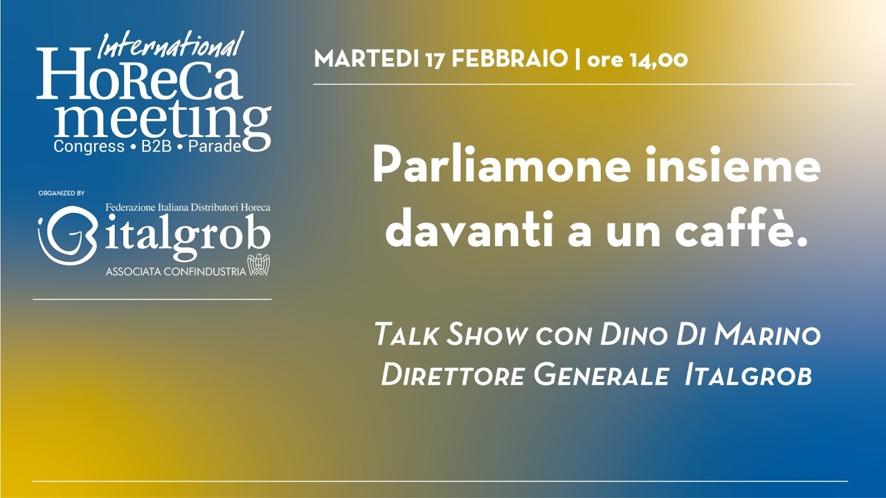 Parliamone Insieme con il direttore Italgrob Dino Di Marino