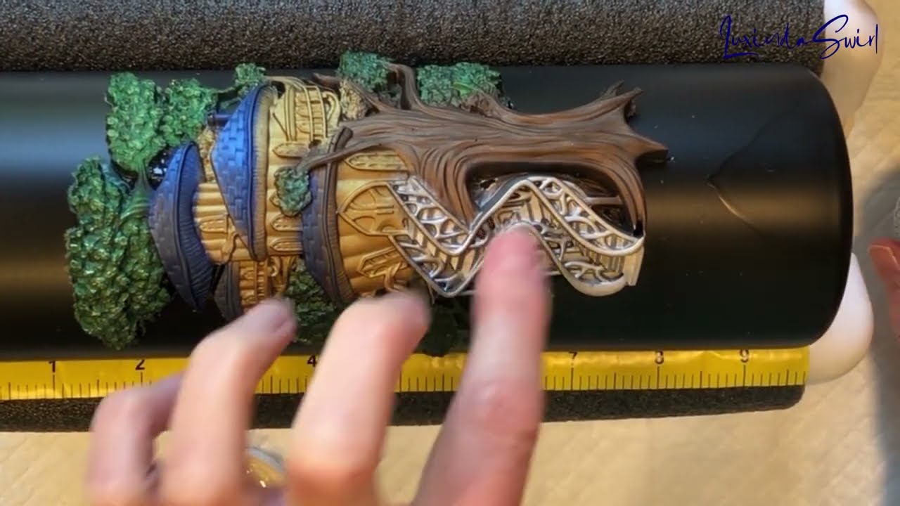Making a 3D Tumbler with Zuri Tree House Mold, KS Resins, Gorgeous Micas, and Some Antique Waxes!