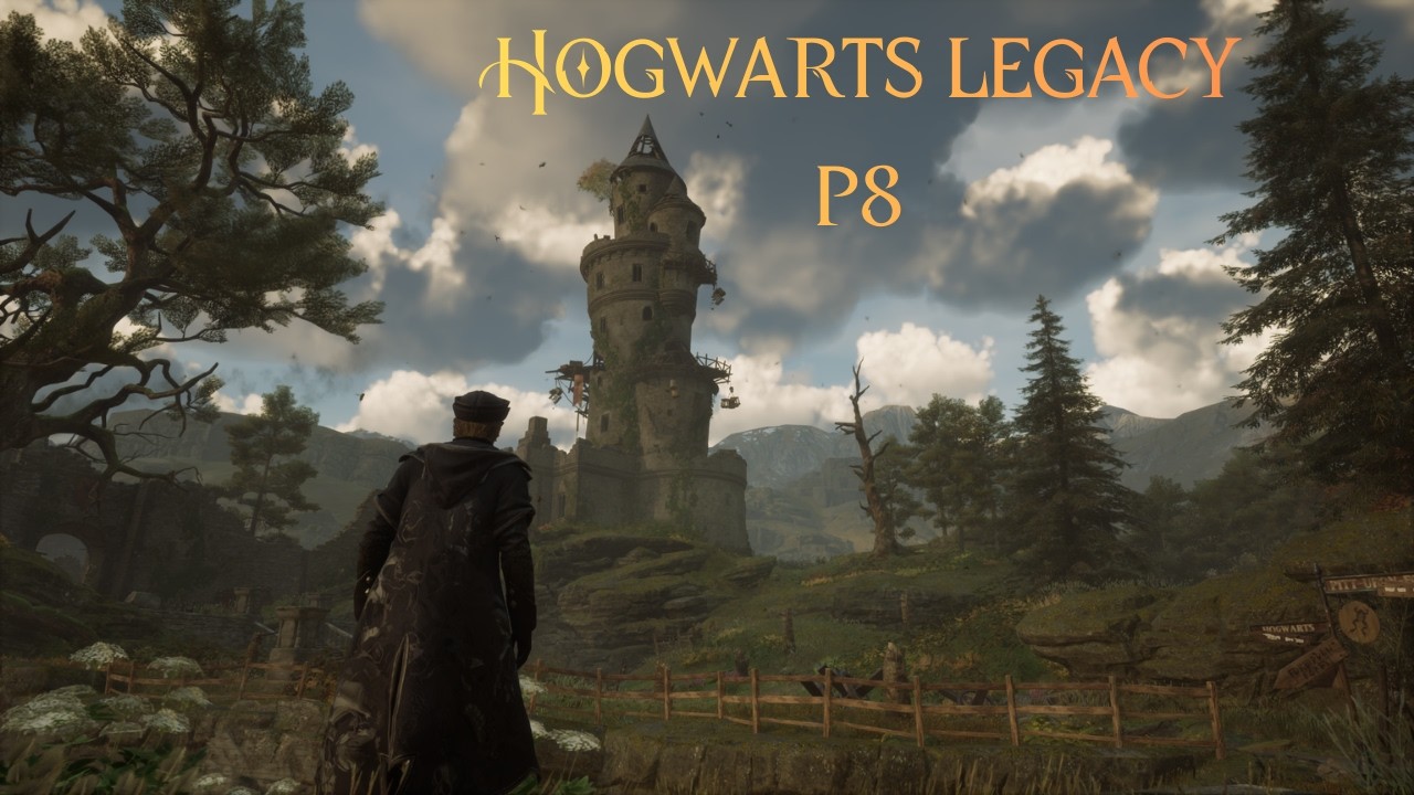 Hogwarts legacy gameplay to fall asleep to part eight The first task!!