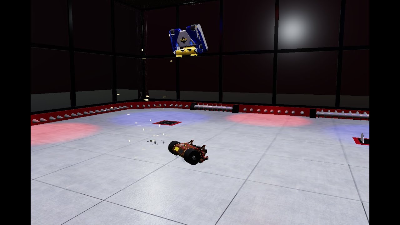 Robot Rumble 2.0 losers bracket round 5 to grand final