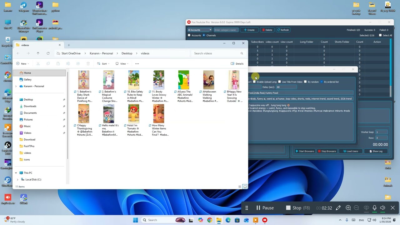 7  How to upload videos by Ordered list or Random (update v_6.0.0)