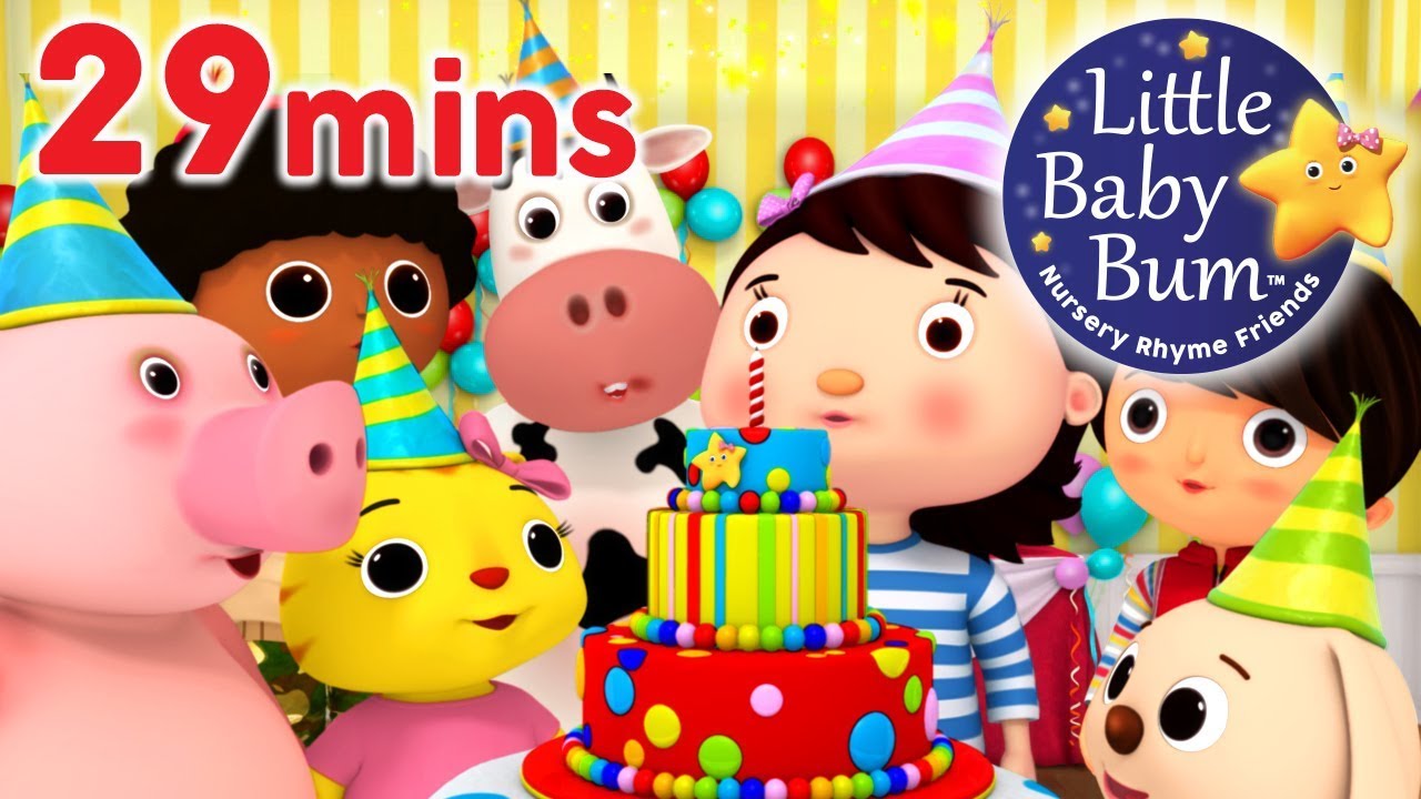 Happy Birthday Song | Learn with Little Baby Bum | Nursery Rhymes for Babies | Songs for Kids