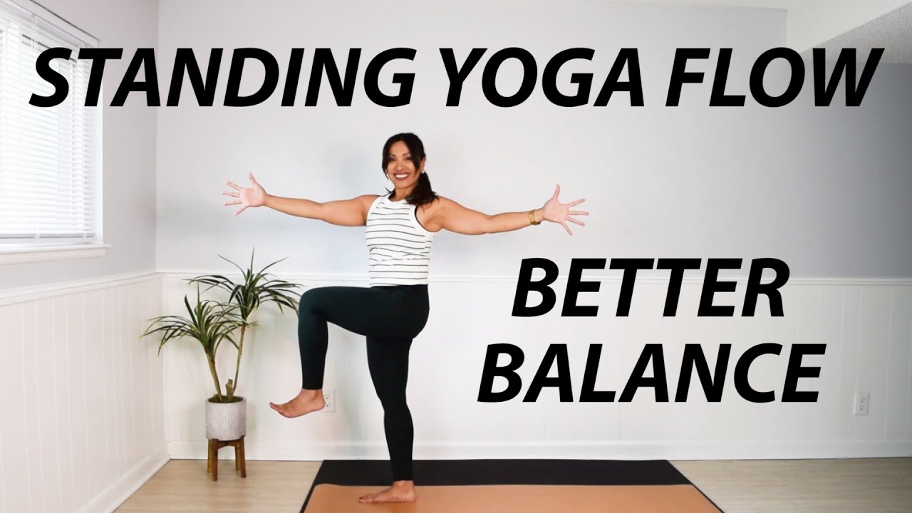 20 Min Wrist Free Yoga Flow | Standing Yoga for Better Balance & Focus