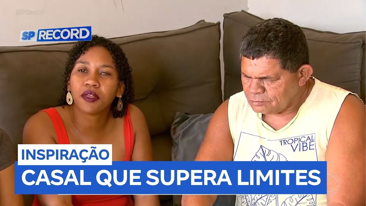 Casal com defici&ecirc;ncia visual inspira supera&ccedil;&atilde;o em Ribeir&atilde;o Preto (SP)