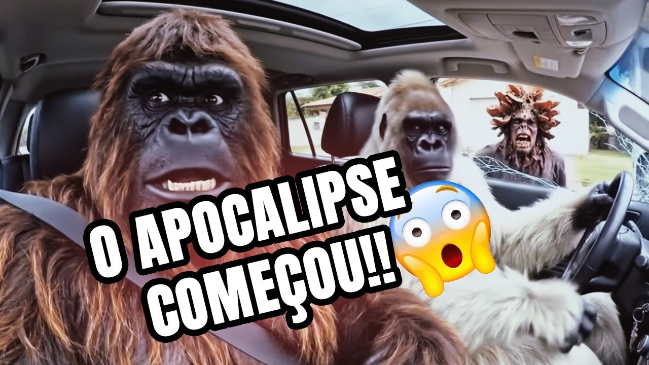 Pé Grande no APOCALIPSE ZUMBI! AGORA LASCOU🤣🧟#bigfootvlogs #pégrande #comédia #engraçado #zumbi