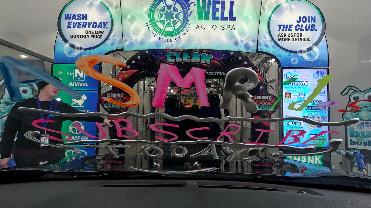 Drive Well Auto Spa Car Wash MacNeil/Petit/AVW Tunnel Mount Prospect, IL GoPro 4K POV ASMR