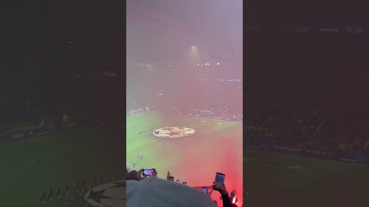 UCL Anthem and Barcelona’s Cules in Dortmund 15.04.2025 r.