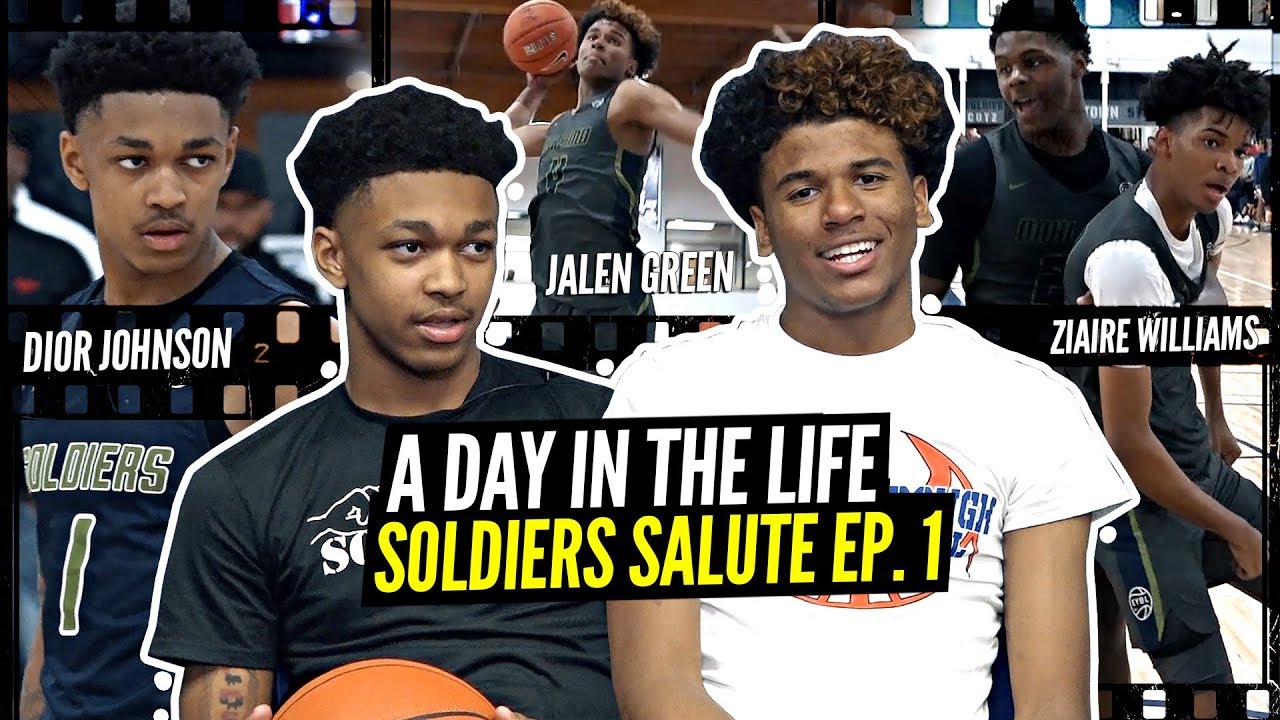 Jalen Green & Dior Johnson Are a SUPERSTAR DUO! Day In The Life w/ Oakland Soldiers Ep. 1!