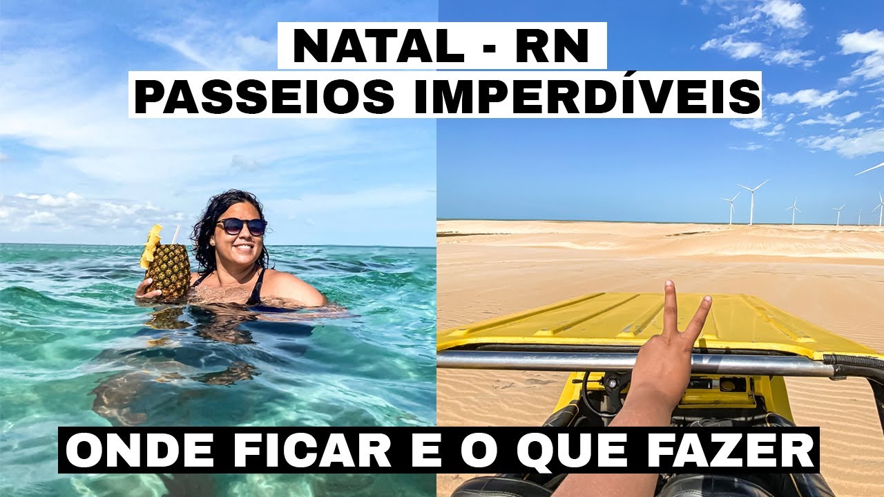 Praias em Natal e no Rio Grande do Norte: Galinhos, piscinas naturais de Rio do Fogo, Barra de Punaú