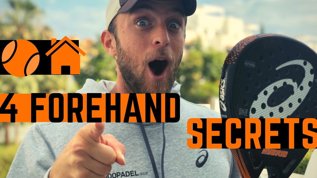 4 PADEL FOREHAND SECRETS YOU SHOULD KNOW #PADELHOMEWORKOUT