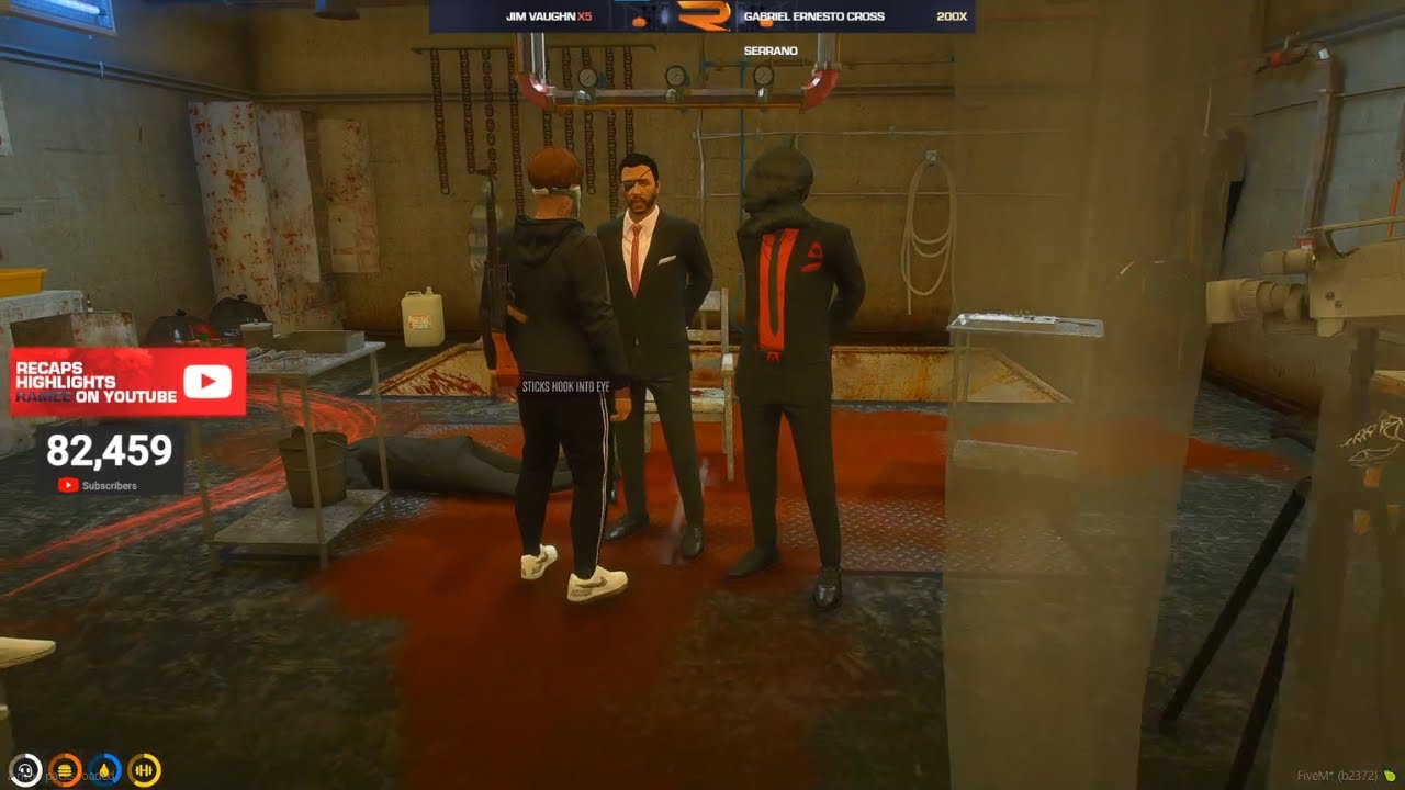 CG Kidnaps Mayor Mickey and takes his eye out | NoPixel GTA RP
