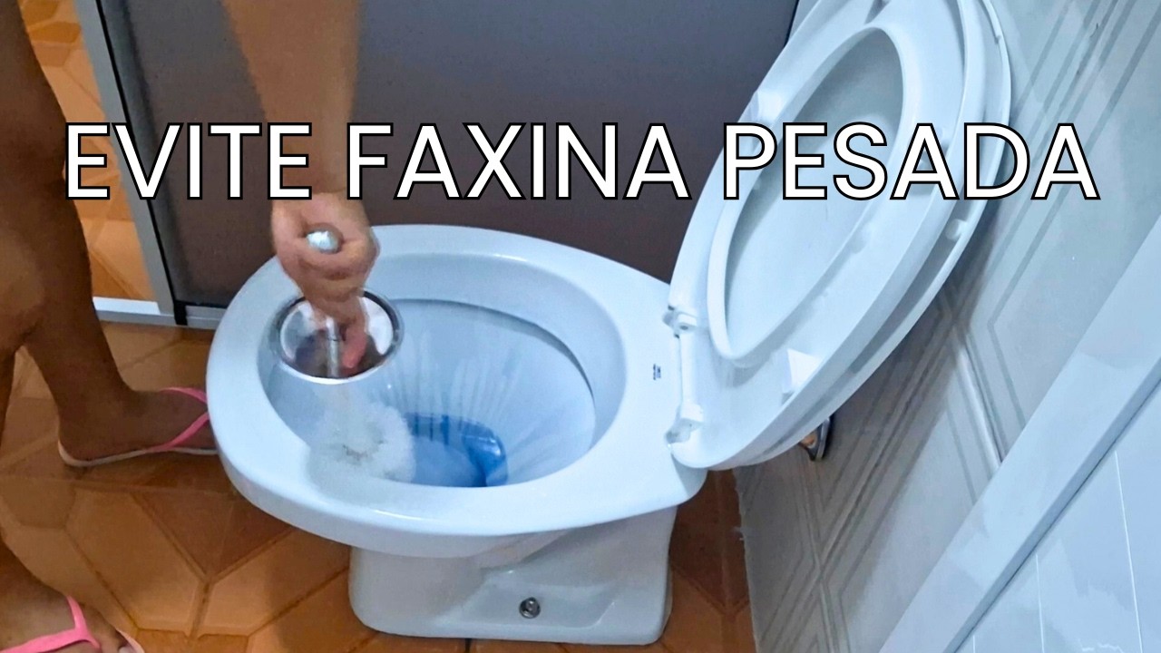 Manutenção diária do banheiro | Como evitar faxina pesada