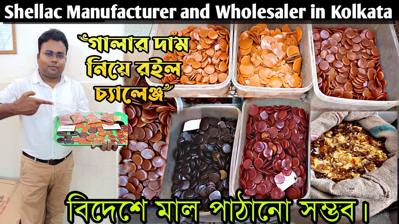 কলকাতায় সস্তায় গালার একটি সেরা ঠিকানা/Chemical wholesale market in Kolkata/Shellac wholesaler